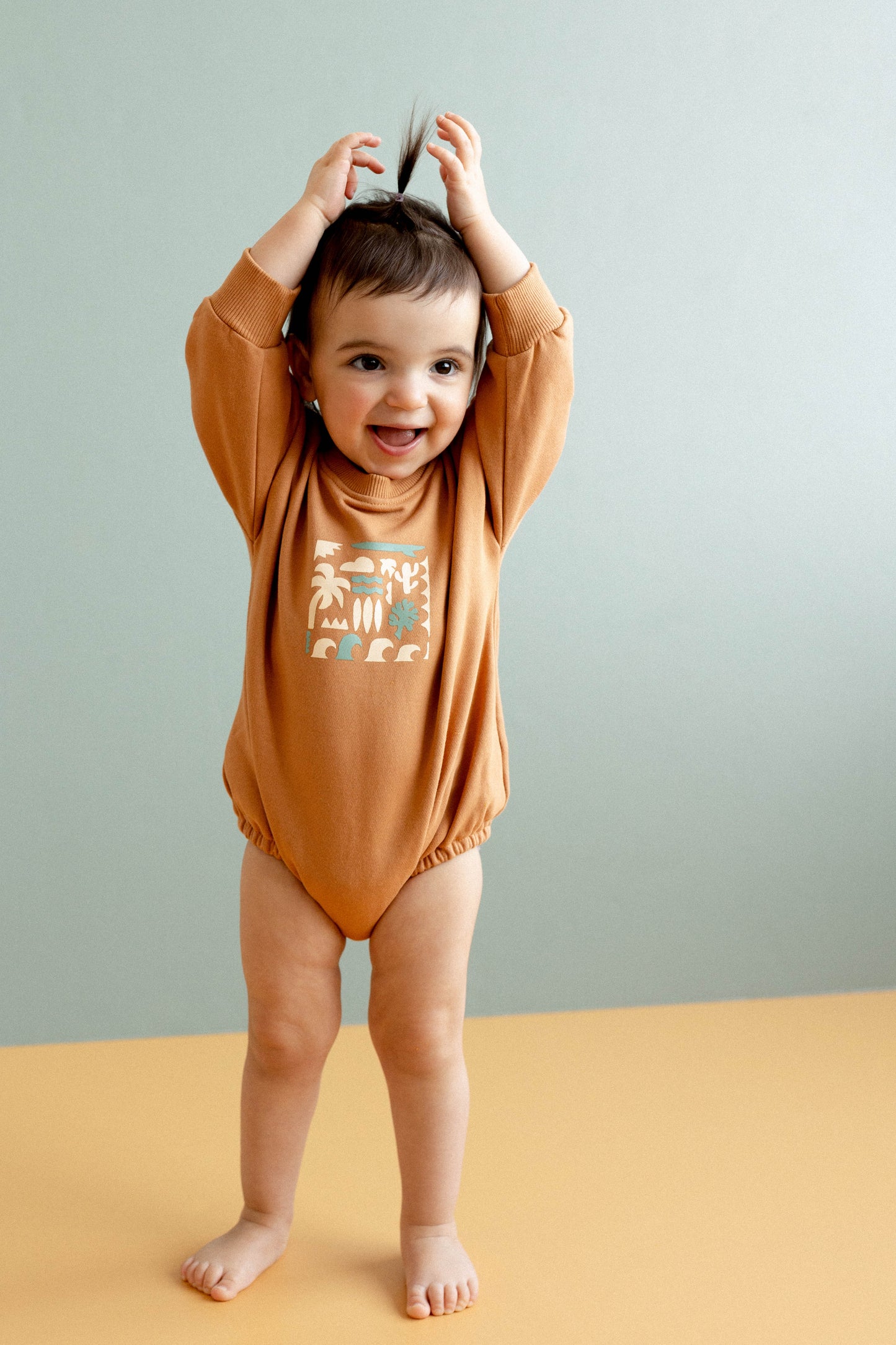 Romper pour bébé SURF DAY