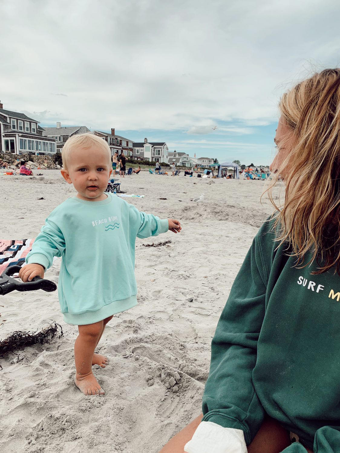 Crewneck et romper pour enfant BEACH BUM - nouvelle couleur