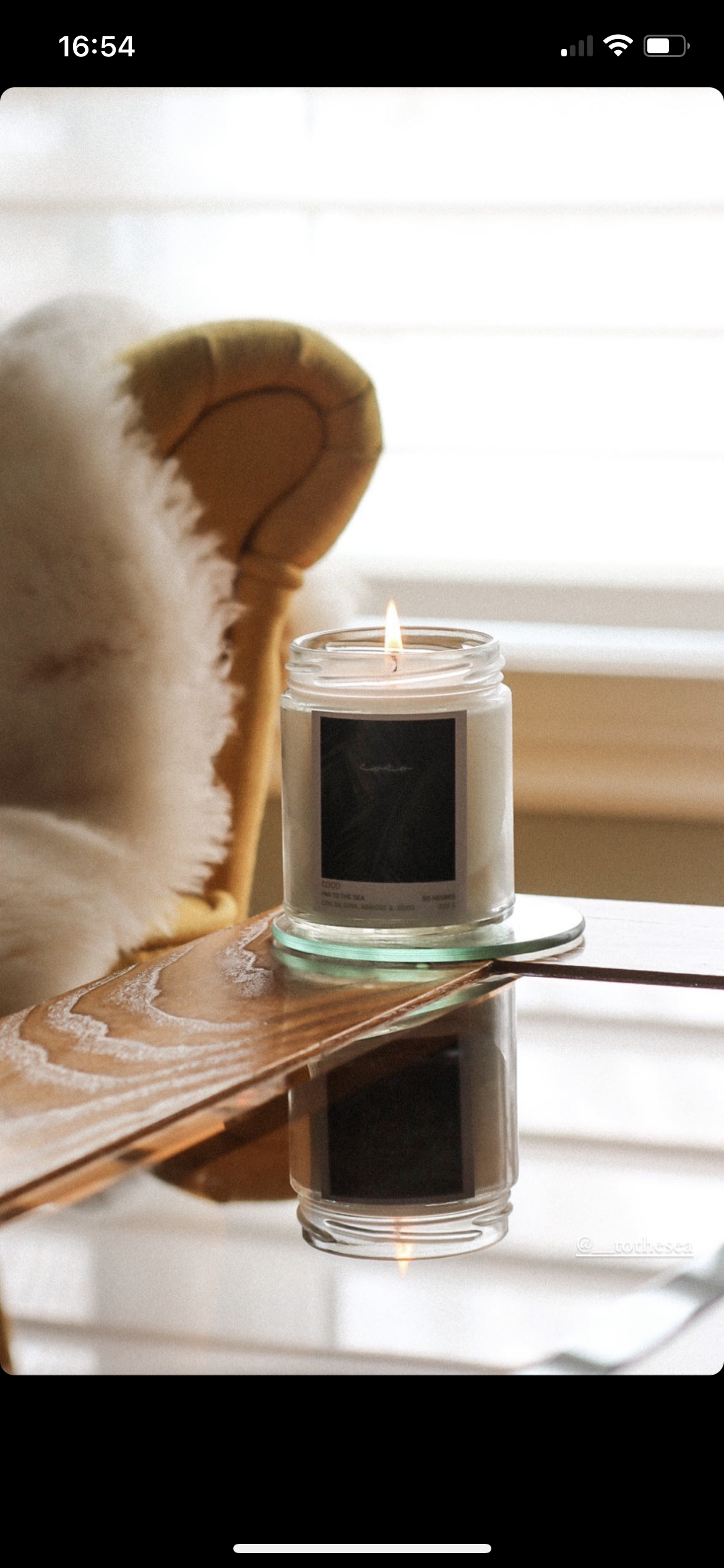 BOUGIE DE SOYA - COCO