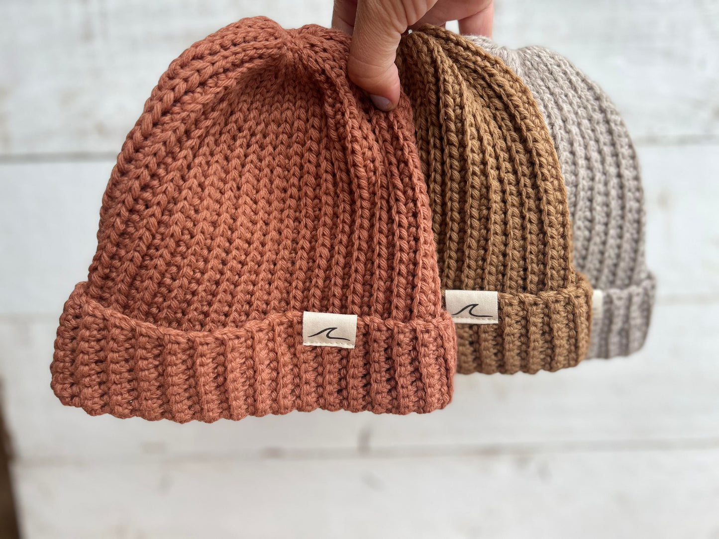 Tuque en laine de merinos BEACH ROSE