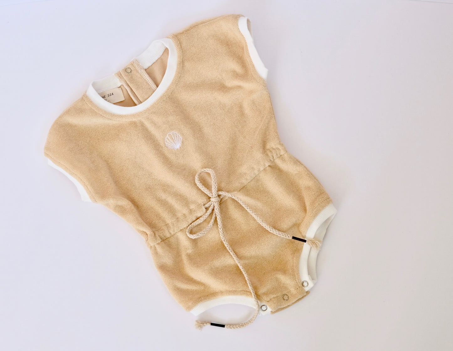 Onesie Retro en French Terry SEASHELL