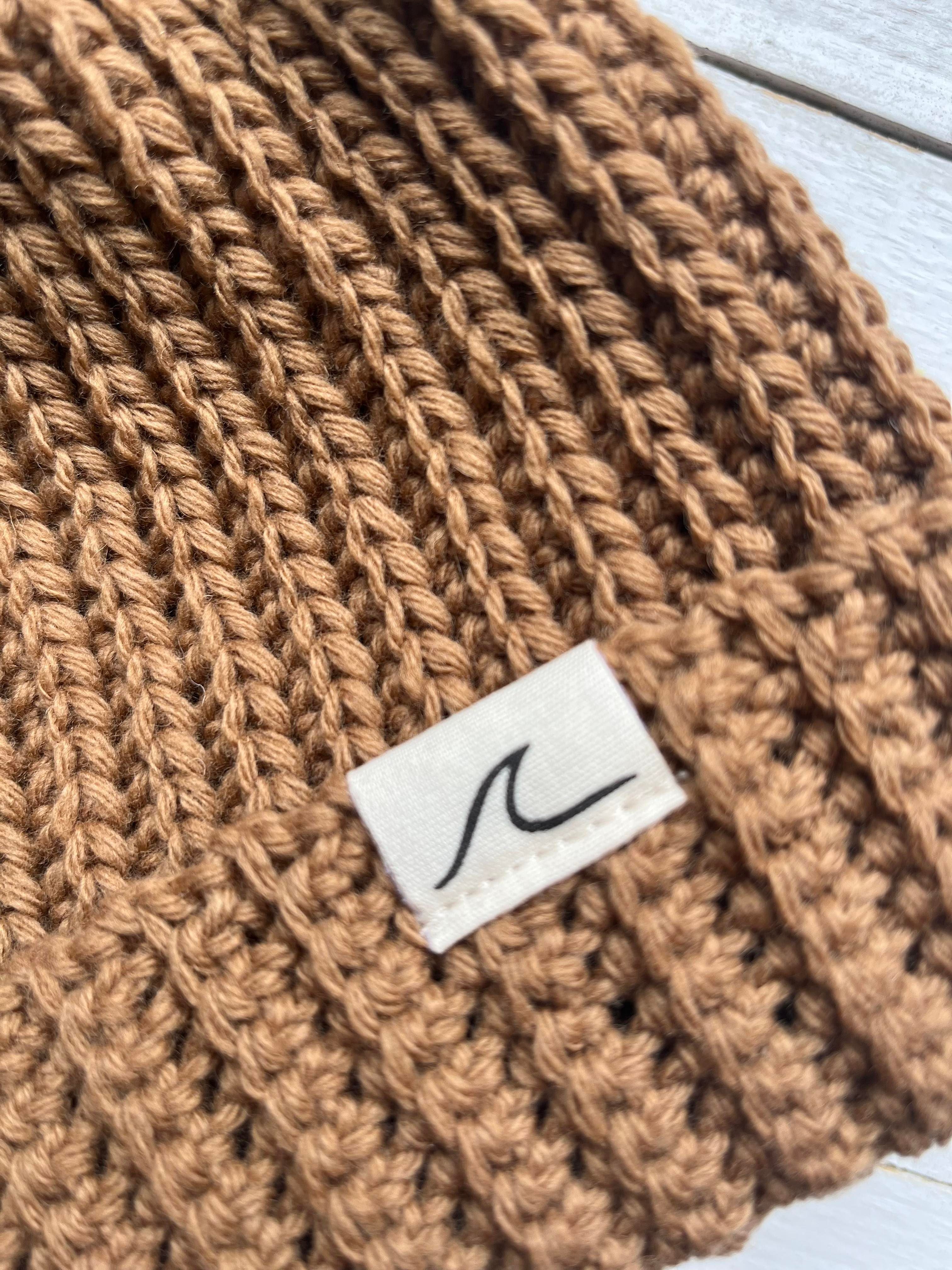 Tuque en laine de merinos RUST