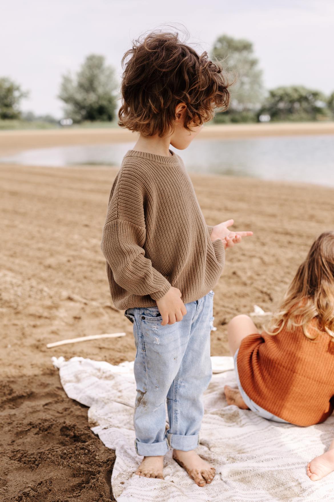 Chandail en tricot SEAWEED