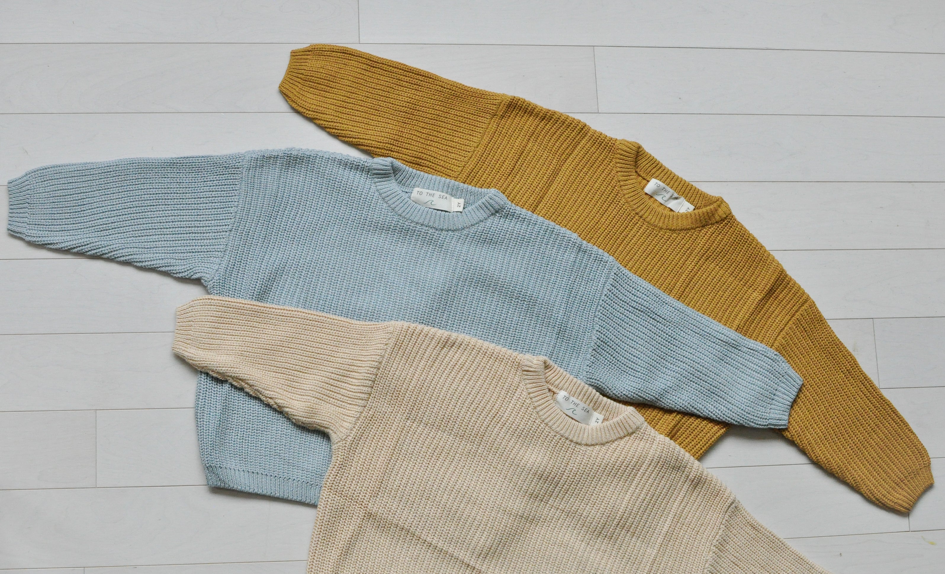 Chandail en tricot SEASHELL