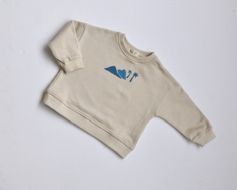 Crewneck pour enfant TO THE MOUNTAINS