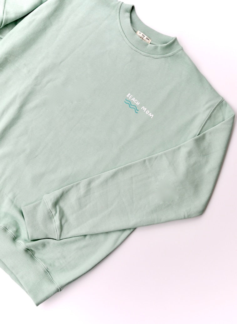 Crewneck femme BEACH MOM