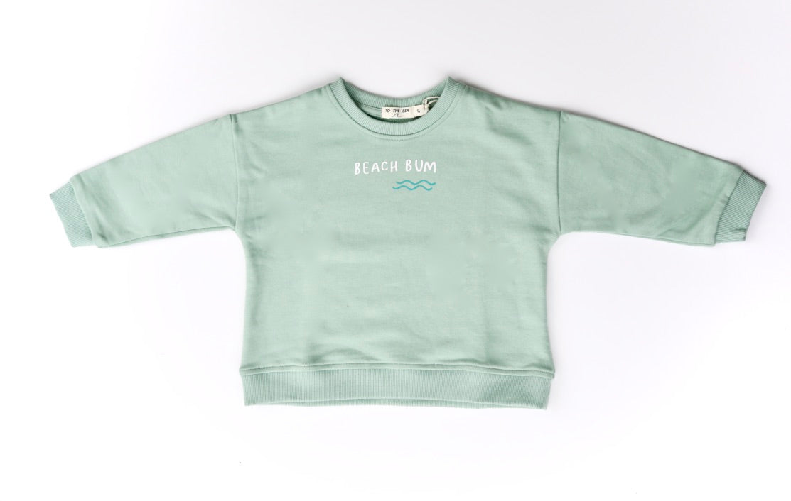 Crewneck et romper pour enfant BEACH BUM - nouvelle couleur