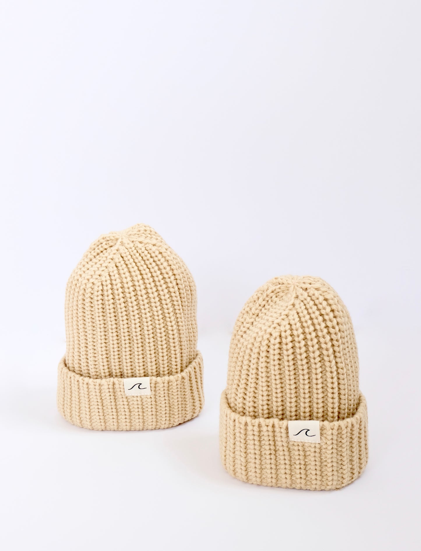 Tuque en tricot - SAND